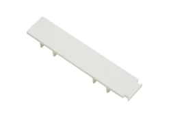 Gardinia Endstück für Vorhangschiene GE3 3-läufig Weiß 2-er Pack