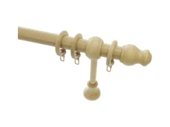 Gardinia Endstück Lugano für Ø 28 mm Natur