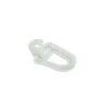 Gardinia Faltenlegehaken POM-Qualität 20 mm Rohweiß 10-er Pack