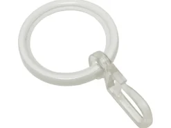 Gardinia Gardinenringe Chicago für Ø 20 mm Weiß 10-er Pack