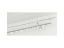 Gardinia Gardinenringe Chicago für Ø 20 mm Weiß 10-er Pack