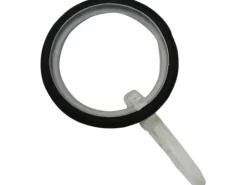 Gardinia Gardinenringe Kreta mit Gleiteinlage Schwarz