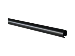 Gardinia Gardinenstange Chicago mit Innenlauf I Ø 20 mm Schwarz - Matt 160 cm