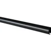 Gardinia Gardinenstange Chicago mit Innenlauf I Ø 20 mm Schwarz - Matt 240 cm