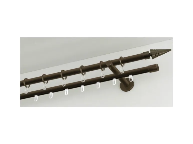 Gardinia Gardinenstange Chicago Ø 20 mm Bronze 200 cm
