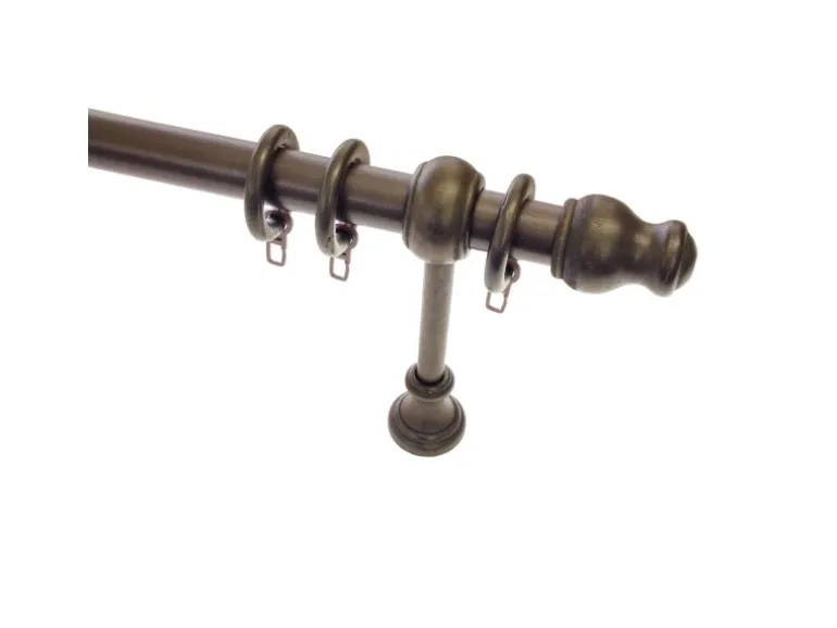 Gardinia Gardinenstangen-Set Lugano Ø 28 mm Kolonial 160 cm