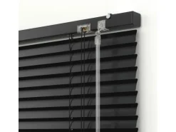Gardinia Jalousie Aluminium 100 cm x 175 cm Schwarz