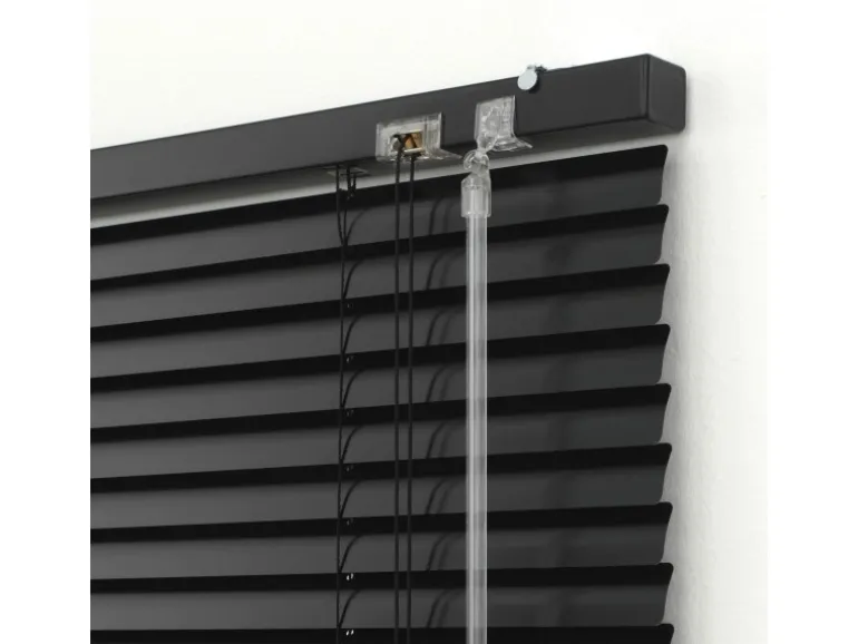 Gardinia Jalousie Aluminium 70 cm x 175 cm Schwarz