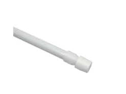 Gardinia Klemmstange Ø 6/8 mm Weiß 90 cm - 120 cm 2-er Pack