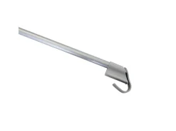 Gardinia Klemmvitrage Ø 10/12 mm Silber 45 cm - 75 cm