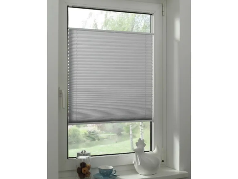 Gardinia Plissee Concept Tageslicht 80 cm x 210 cm Grau