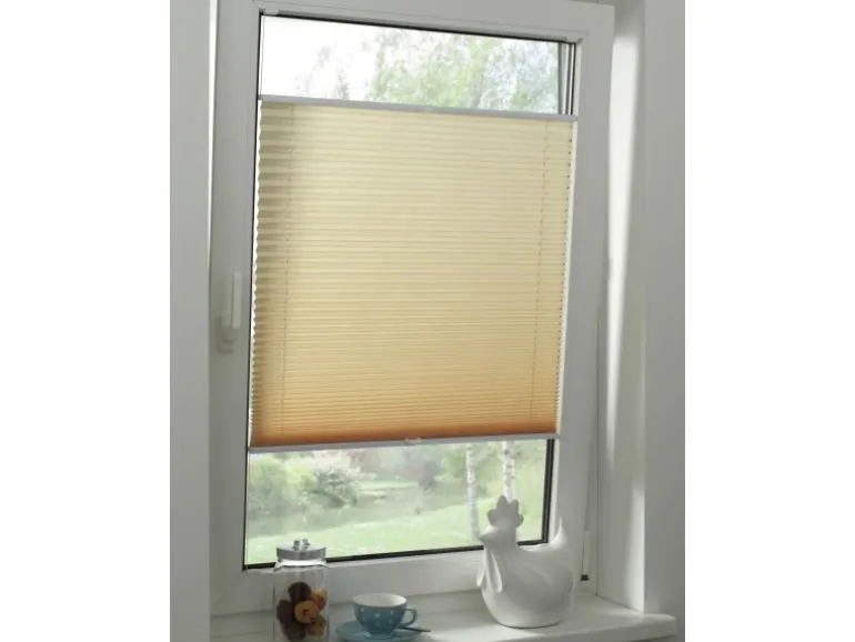 Gardinia Plissee Concept Tageslicht 60 cm x 130 cm Beige