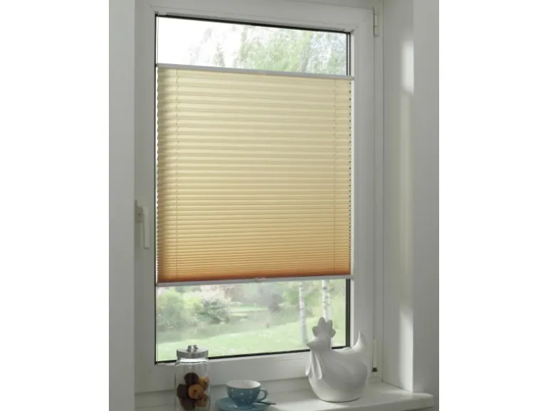 Gardinia Plissee Concept Tageslicht 90 cm x 130 cm Beige