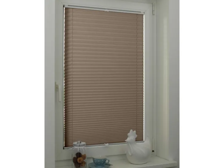 Gardinia Plissee Concept Tageslicht 80 cm x 210 cm Taupe