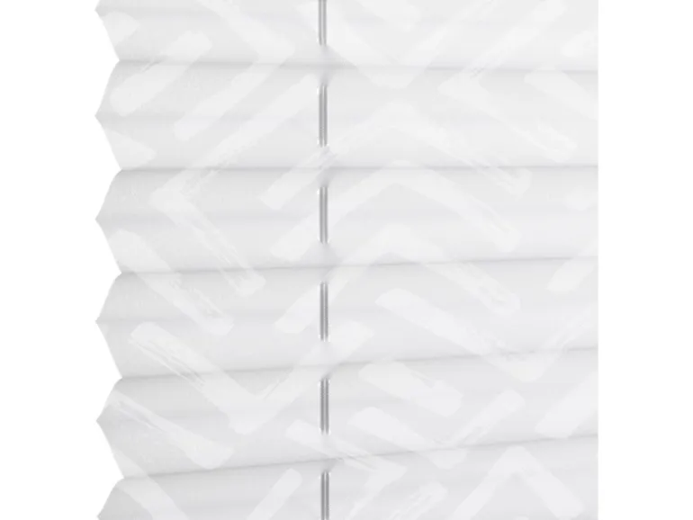 Gardinia Plissee Concept zum Klemmen Lissy 80 cm x 130 cm Weiß