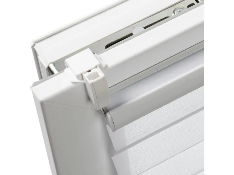 Gardinia Plissee Concept zum Klemmen 100 % Recycling Stoff 70 cm x 130 cm Grau