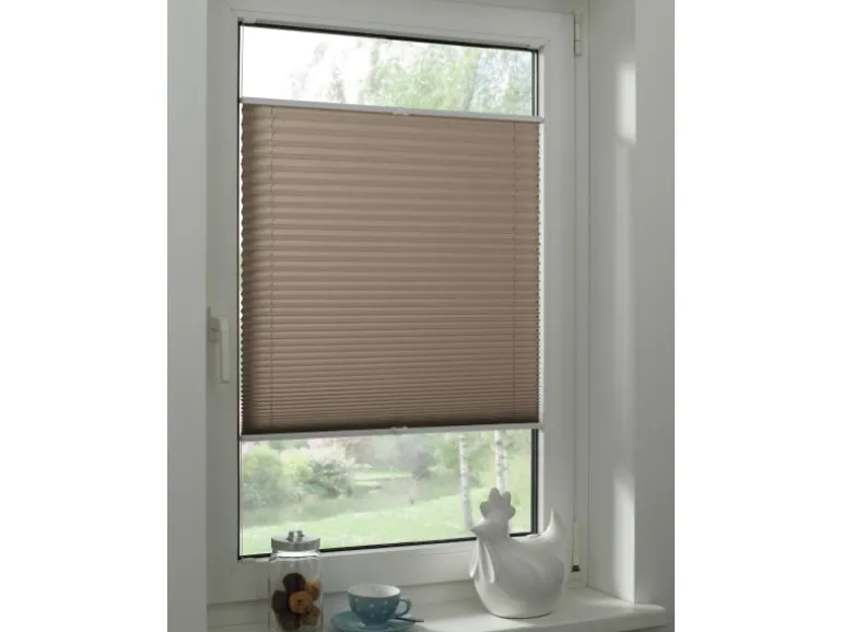Gardinia Plissee Concept Tageslicht 100 cm x 130 cm Taupe