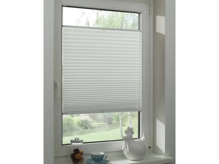 Gardinia Plissee Concept Thermo 70 cm x 130 cm Weiß