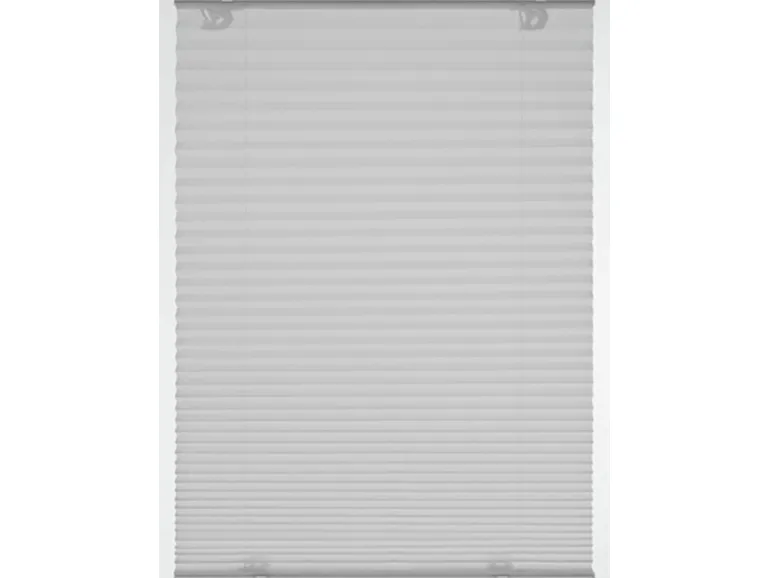 Gardinia Plissee Solo 100 cm x 130 cm Grau