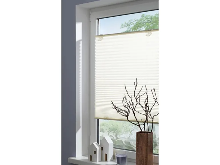 Gardinia Plissee Solo 40 cm x 130 cm Creme