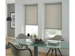 Gardinia Rollo EasyFix Natur 120 cm x 150 cm Grau-Melange