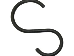 Gardinia S - Haken Industrial Home Ø 25 mm Schwarz 10 Stück