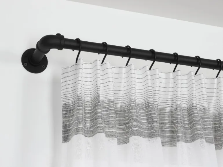 Gardinia S - Haken Industrial Home Ø 25 mm Schwarz 10 Stück