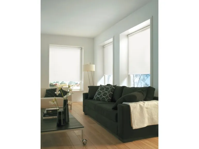 Gardinia Seitenzug-Rollo Uni Trend 162 cm x 180 cm Weiß