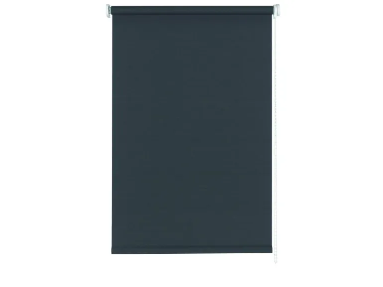 Gardinia Seitenzug-Rollo Verdunklung 160 cm x 180 cm Anthrazit
