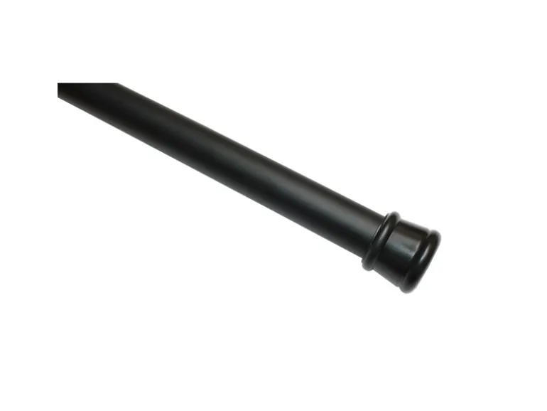 Gardinia Spannstange Ø 23/26 mm Schwarz 130 cm - 220 cm