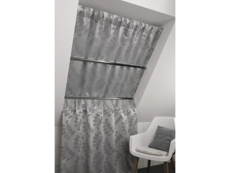 Gardinia Spannstange Ø 23/26 mm Nickel-Optik 80 cm - 130 cm
