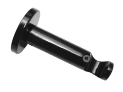 Gardinia Träger Chicago für Ø 20 mm offen Schwarz 8 cm
