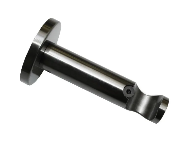 Gardinia Träger Chicago für Ø 20 mm offen Titan 8 cm