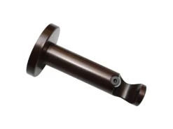 Gardinia Träger Chicago für Ø 20 mm offen Bronze 8 cm