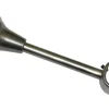 Gardinia Träger Europa offen kurz für Ø 19 mm Silber-antik 14 cm