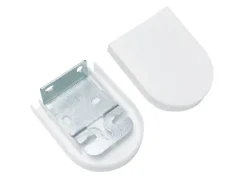 Gardinia Träger für Mittelzug-Rollo bis 202 cm Weiß 2-er Pack