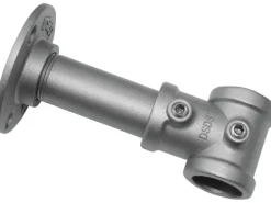 Gardinia Träger Industrial Home für Gardinenstange Ø 25 mm Silber 10 cm