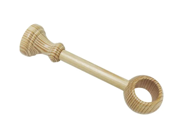 Gardinia Träger Lugano für Ø 28 mm geschlossen Kiefer 17 cm