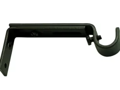 Gardinia Träger Memphis Schwarz 10 cm - 14 cm 2-er Pack