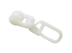 Gardinia T-Rollringe mit Faltenlegehaken Weiß 20-er Pack