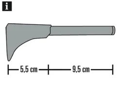Gardinia Universal Träger Chicago 1 - und 2 - Lauf Schwarz - Matt