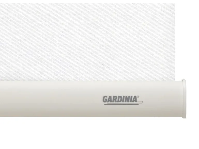 Gardinia Verdunkelungsrollo Thermo Streifen 162 cm x 180 cm Weiß