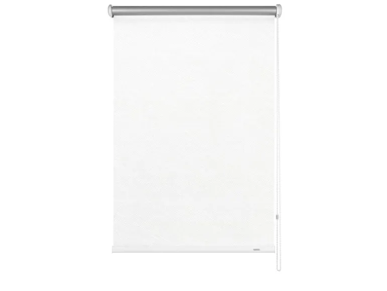 Gardinia Verdunkelungsrollo Thermo Streifen 112 cm x 180 cm Weiß