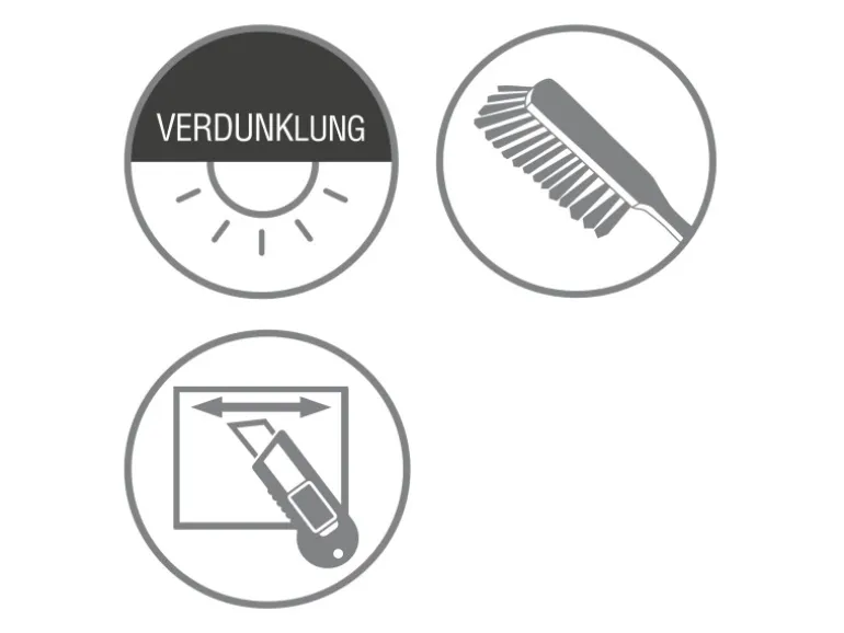 Gardinia Verdunkelungsrollo Blackout 102 cm x 180 cm Dunkelblau