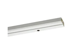 Gardinia Vorhangschiene 1-läufig GE1 Weiß 180 cm