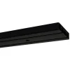 Gardinia Vorhangschienen-Set 2-Lauf Schwarz 150 cm