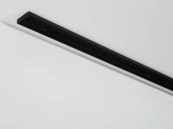 Gardinia Vorhangschienen-Set 2-Lauf Schwarz 210 cm