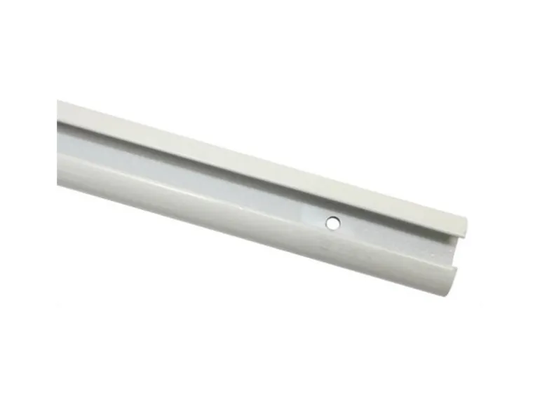 Gardinia Zierstabprofil Aluminium Weiß 160 cm