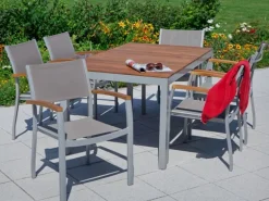 Gartenmöbelgruppe Naxos 7-teilig