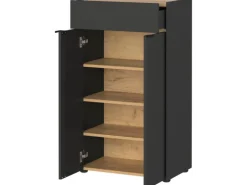 Germania Kommode Forano 4499 Graphit Eiche 56 cm x 98 cm x 34 cm